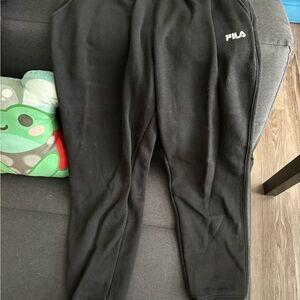 Fila Black Sweatpants